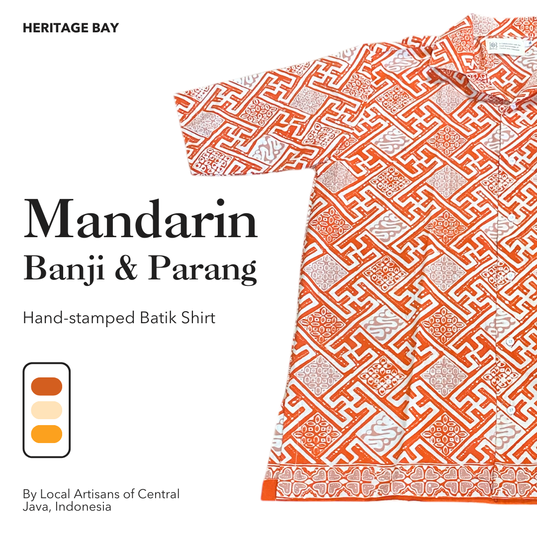 Mandarin Banji & Parang Shirt