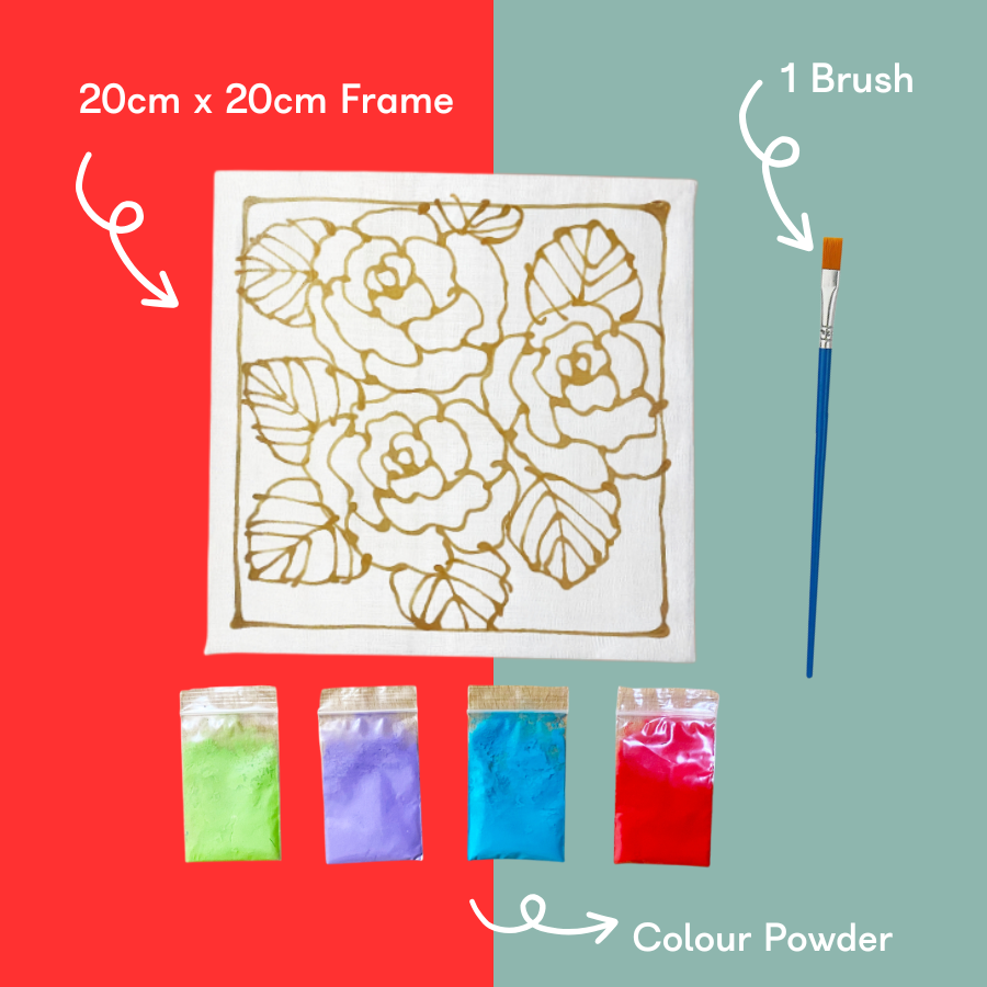 Hand-drawn Batik Paintings