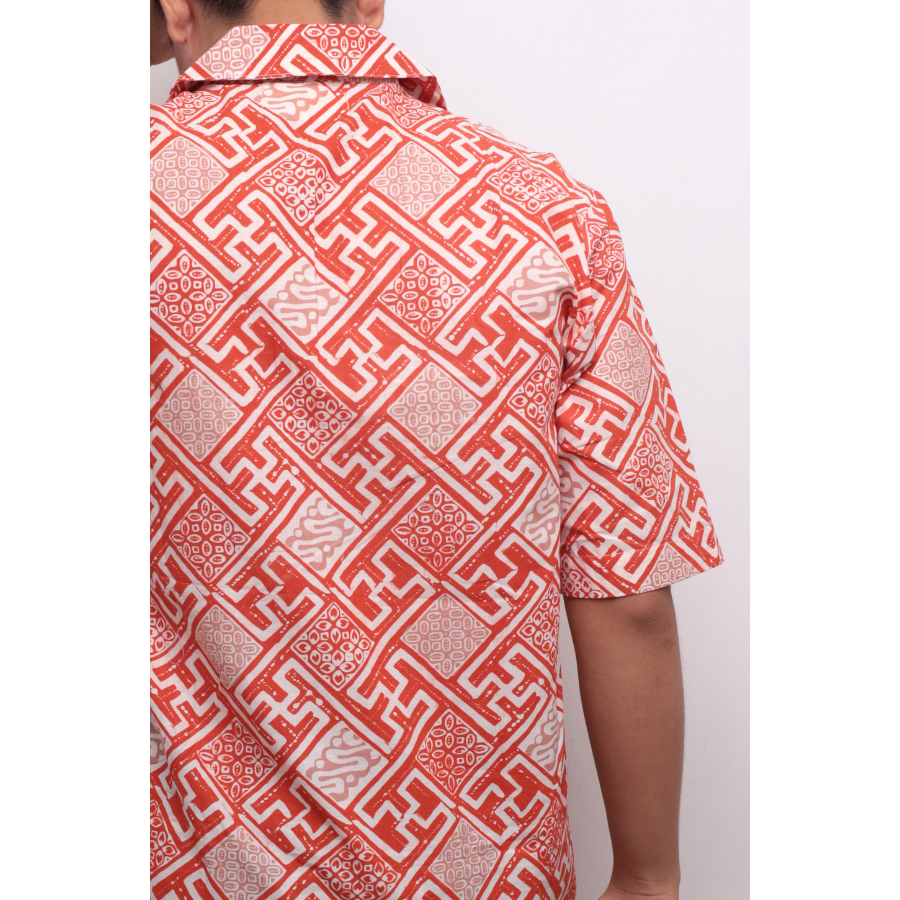 Mandarin Banji & Parang Shirt