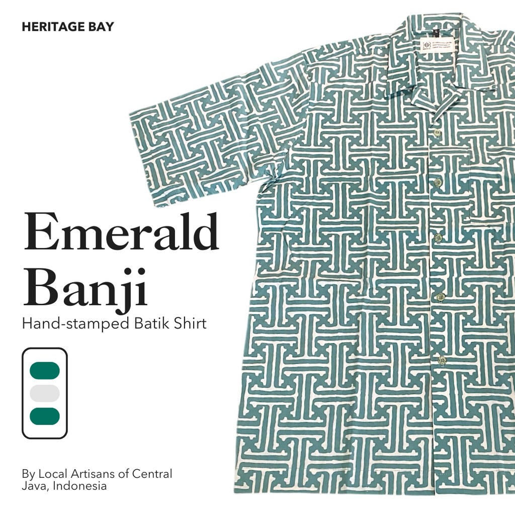 Emerald Banji Shirt