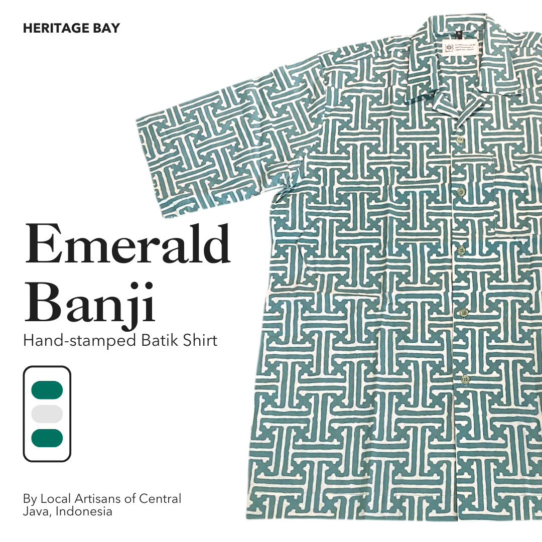 Emerald Banji Shirt