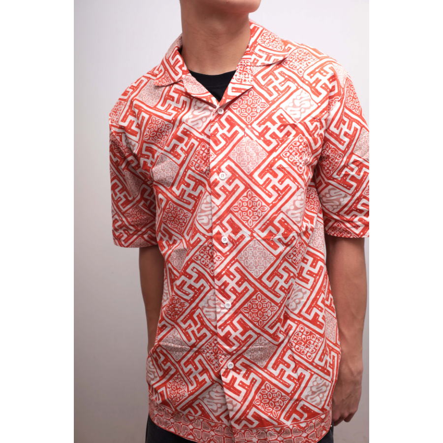 Mandarin Banji & Parang Shirt