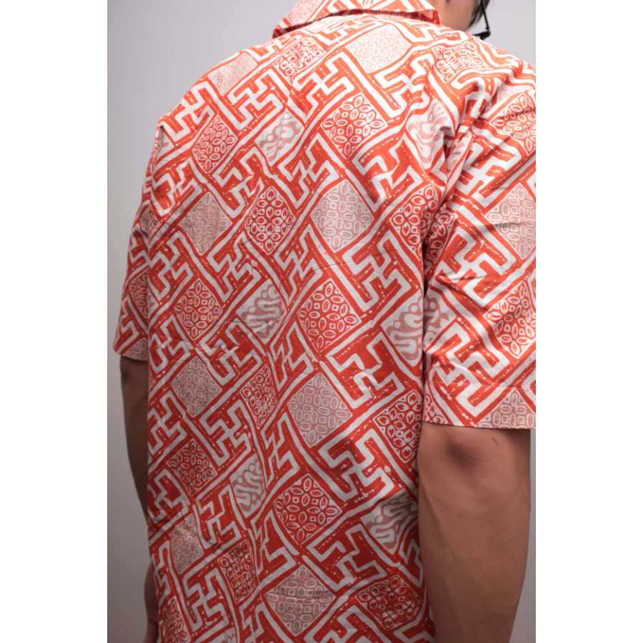 Mandarin Banji & Parang Shirt