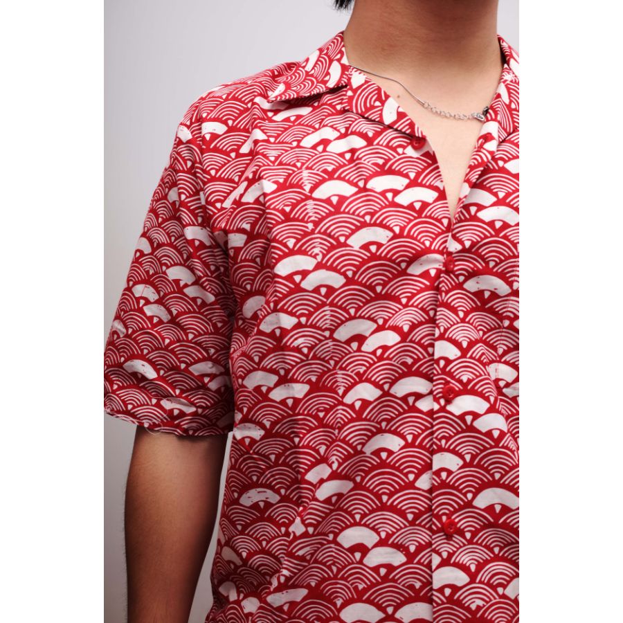 Crimson Kumo Shirt