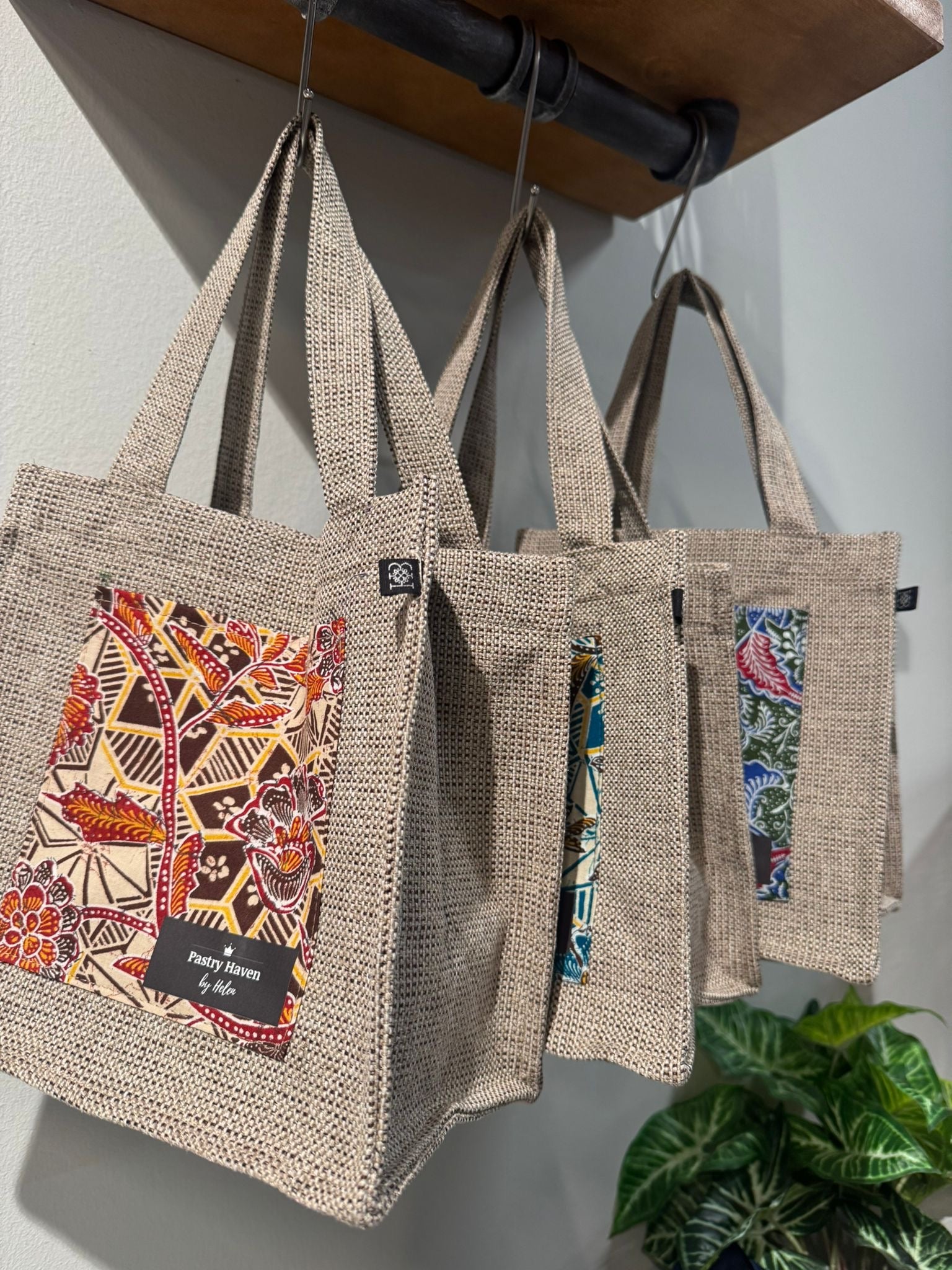 Batik Jute/Cotton Bags