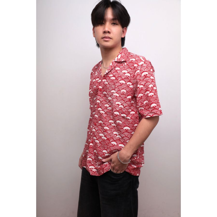 Crimson Kumo Shirt