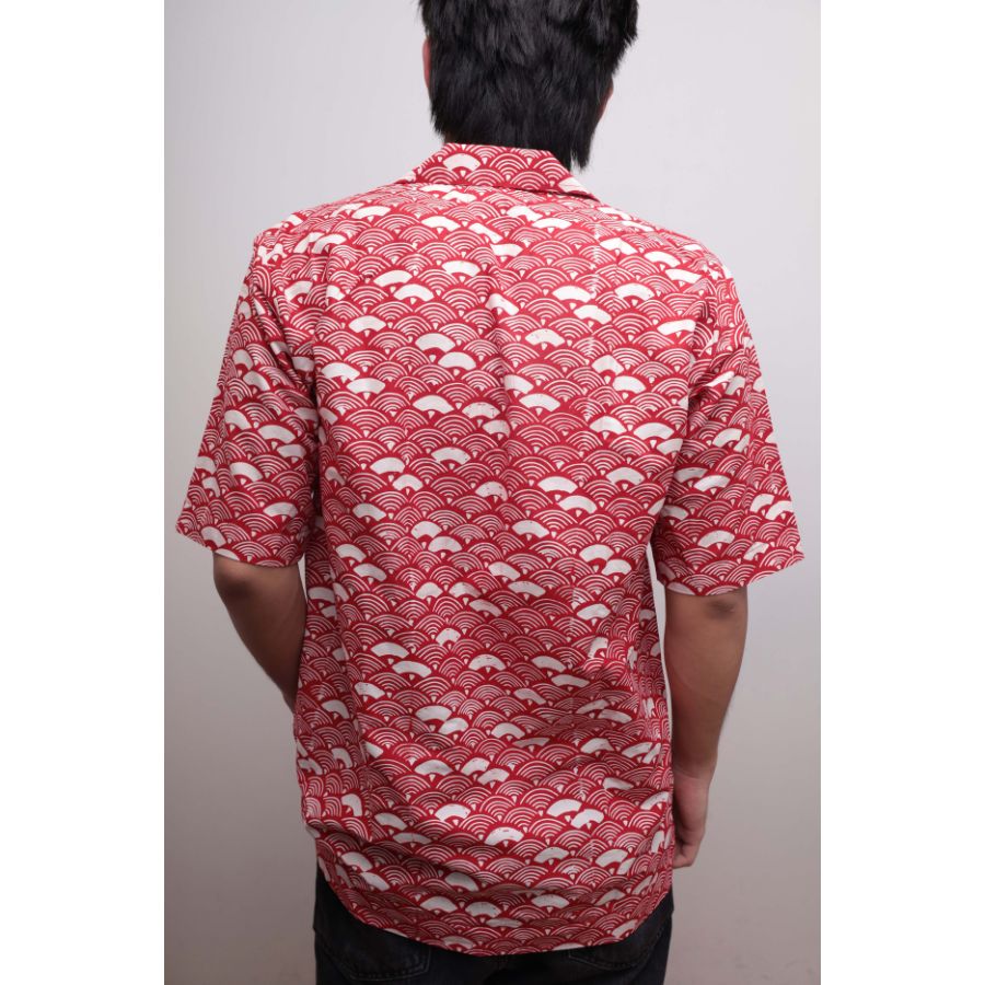 Crimson Kumo Shirt