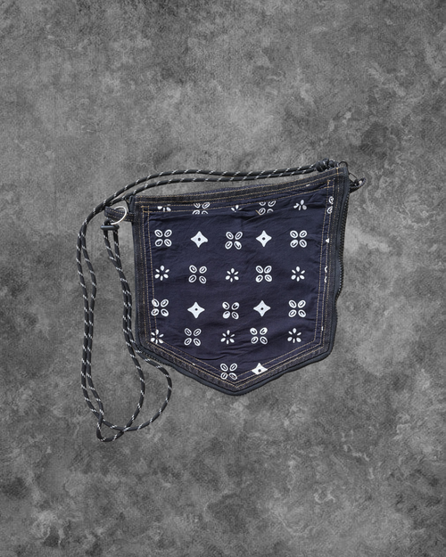 Batik Zipper Sling Bag