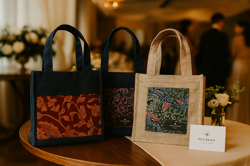 Batik Jute/Cotton Bags