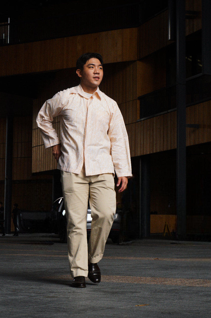 Almond Parang Shirt (Long-Sleeve)