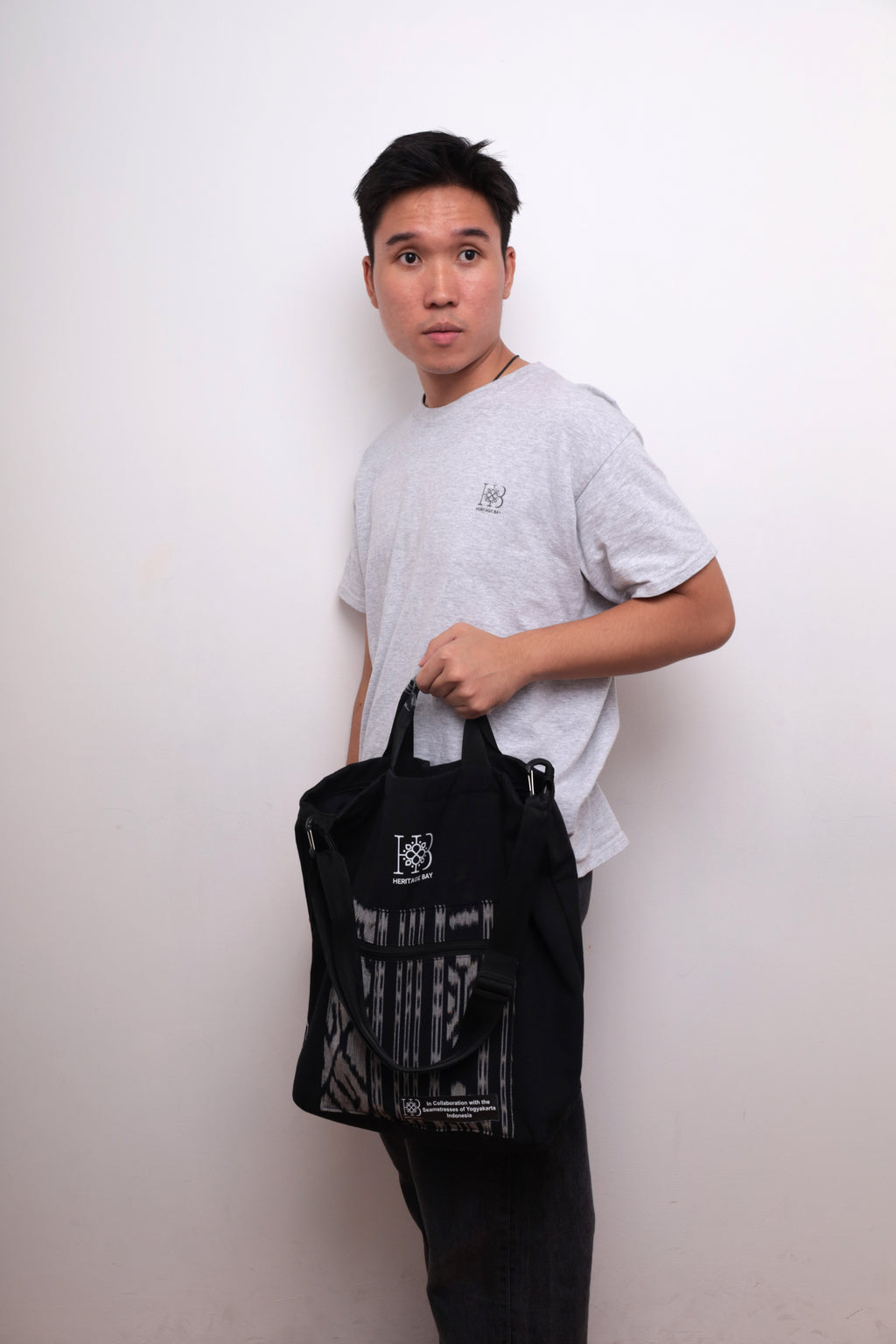 Batik-Themed Sling/Hand Carry Bag