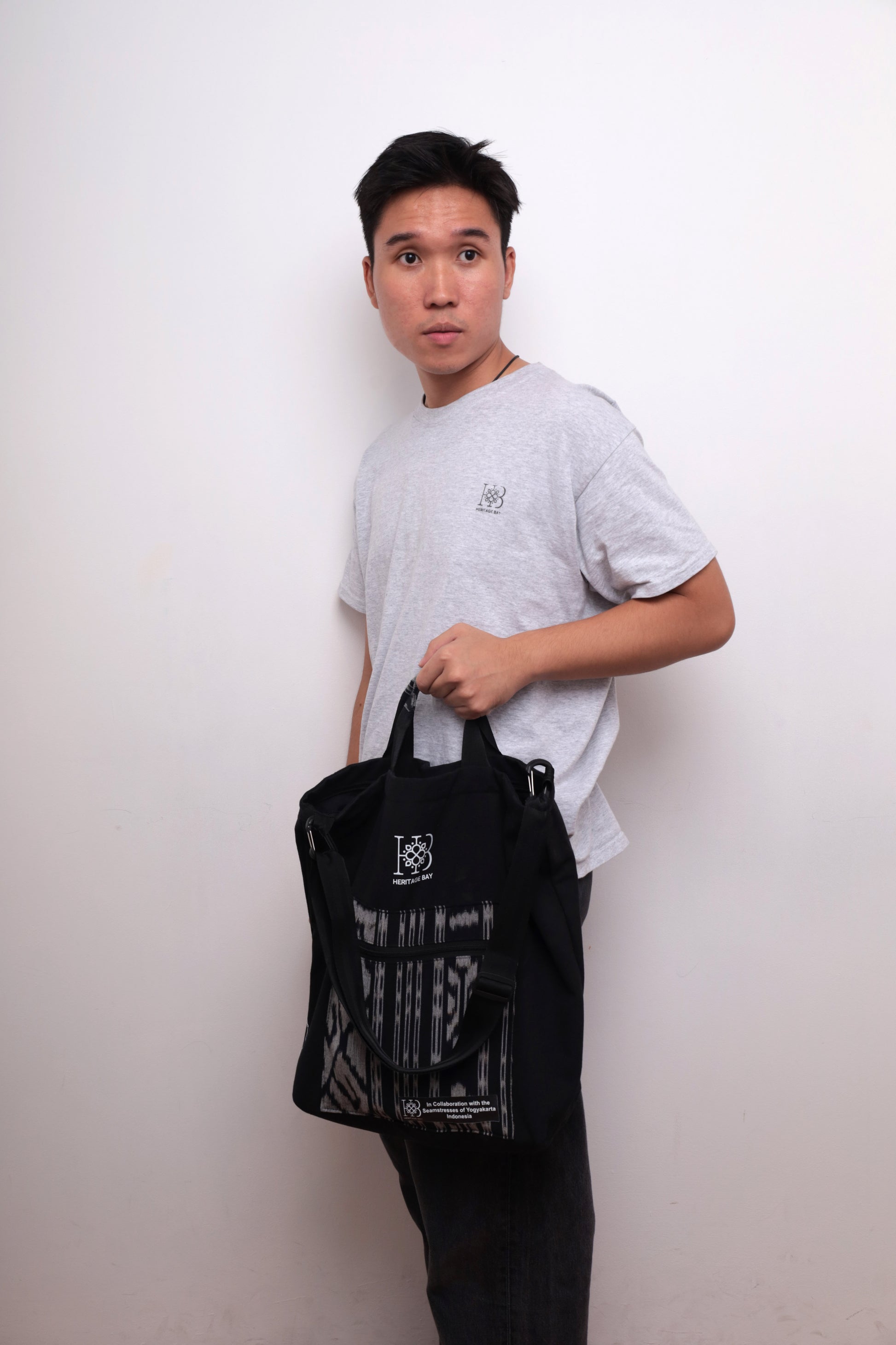 Batik-Themed Sling/Hand Carry Bag