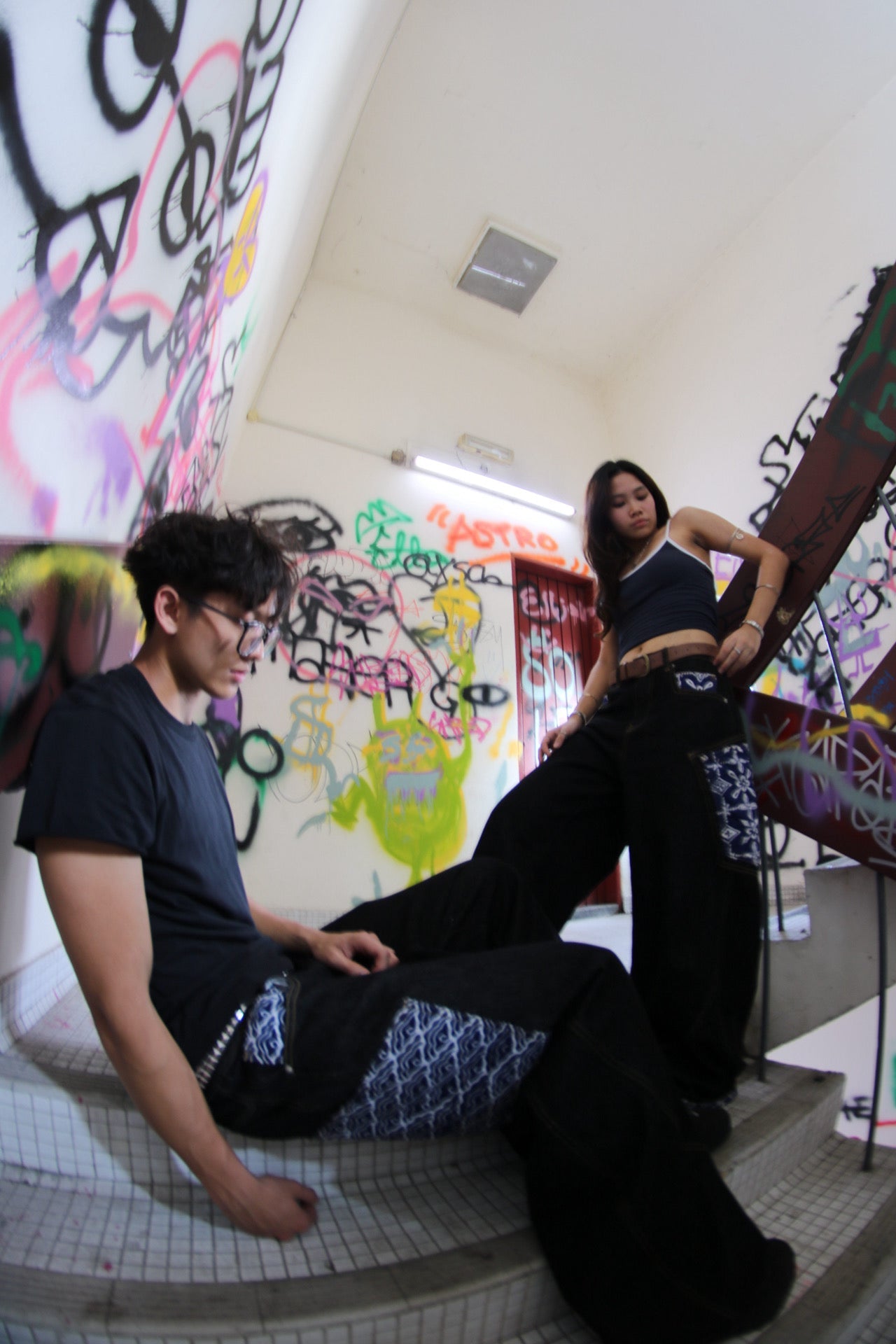 KOTAK MELATI Baggy Jeans