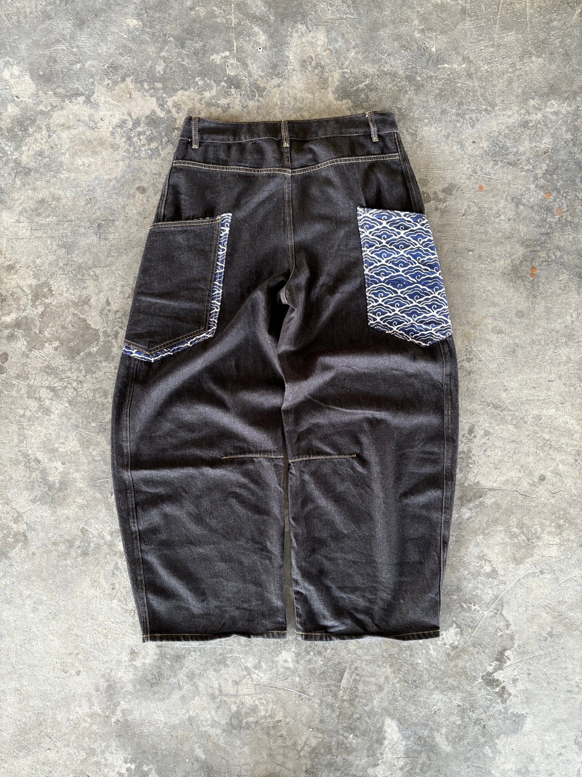 HERIBA Studio Baggy Jeans