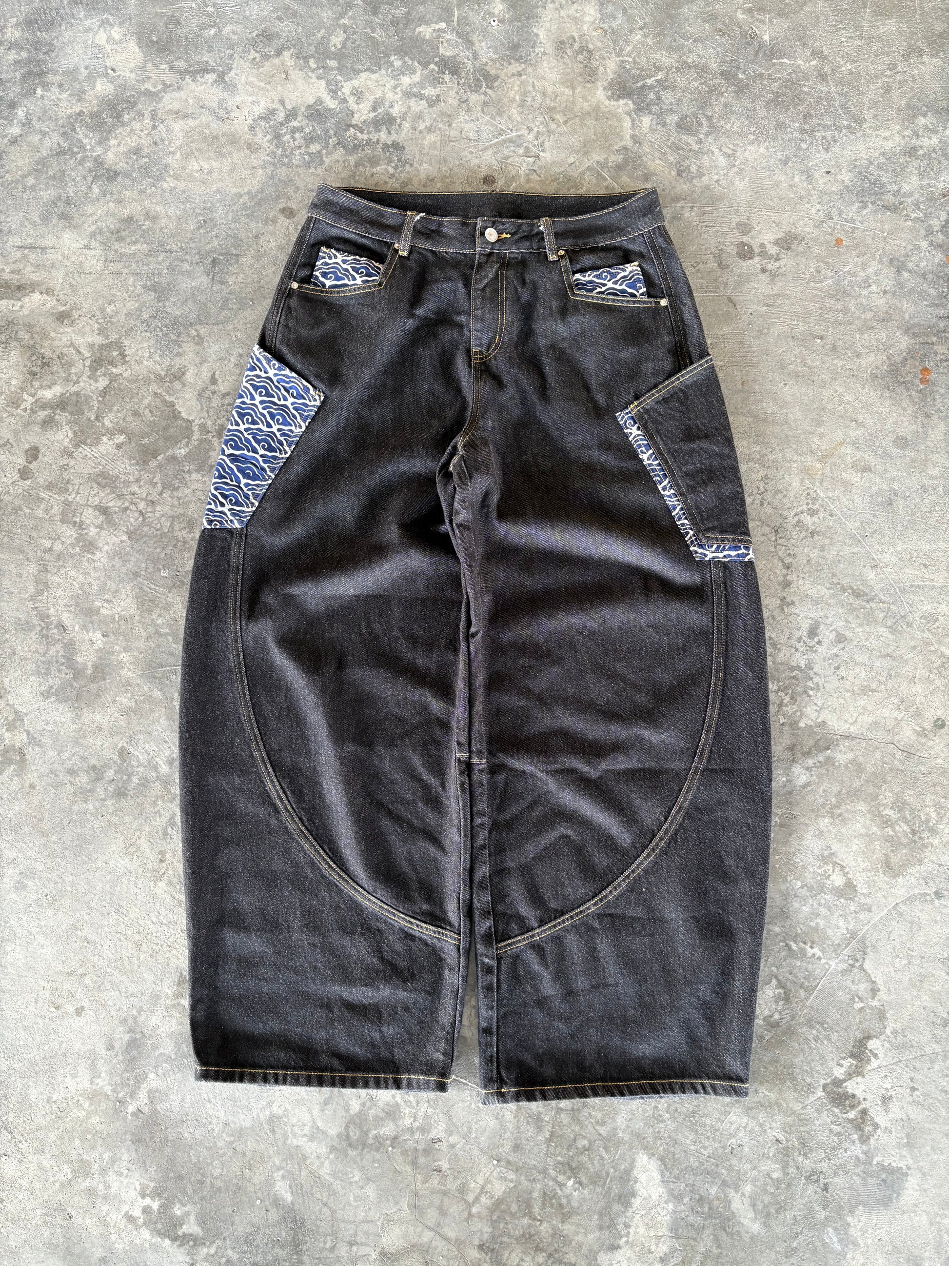 HERIBA Studio Baggy Jeans