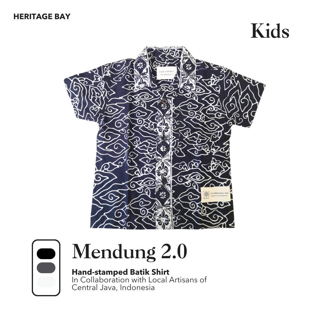 Mendung 2.0 Kids Batik Shirt