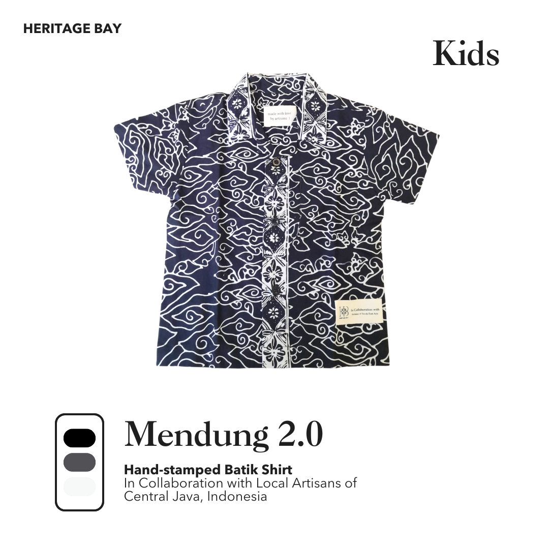 Kids Mendung 2.0 Batik Shirt