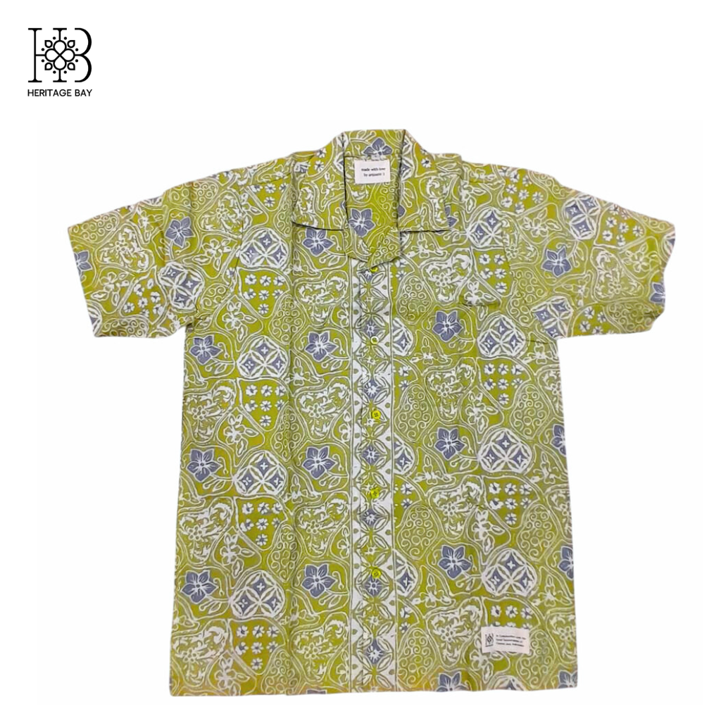 Moss Green Flora Shirt