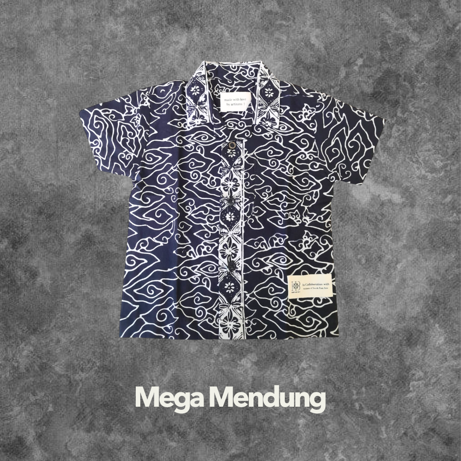 Mega Mendung Kids Handstamped Batik Shirts Clearance SALE