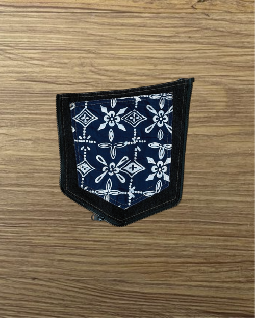 (NEW) Kotak Melati Zipper Patch