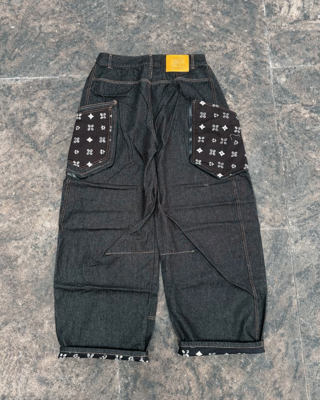HERIBA Studio Baggy Jeans