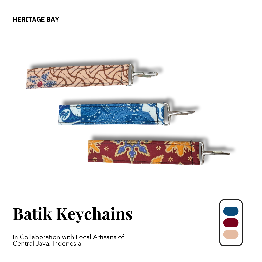 Heritage Bay Batik Keychains